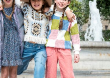 Παντελόνι κοτλέ φαρδύ για κορίτσι - ΠΕΡΛΕ 16-124246-2 - energiers - 