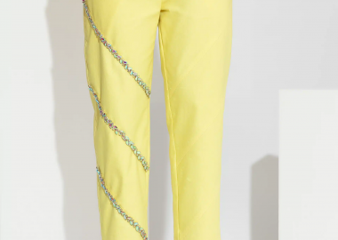 Παντελόνι Με Κρύσταλλα & Ελαστική Μέση C-THROU -  - 