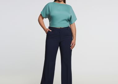 Παντελόνι Nina σε bootcut γραμμή - MAT FASHION - 