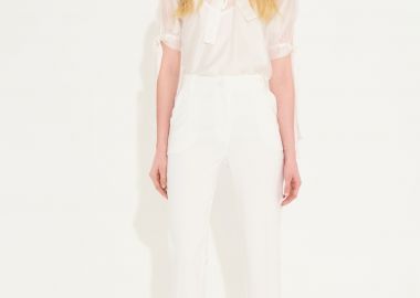 Παντελόνι Ψηλόμεσο Με Πιέτες DEJAVU -  - 