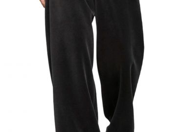 Παντελόνι Puma Ess Elevated Velour Straight 675993-01 Γυναικείο - Puma - 