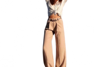 Παντελόνι Robin Μπέζ - Amelie's - 