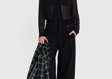 Παντελόνι σε φαρδιά γραμμή - 5206179002875 -  - 