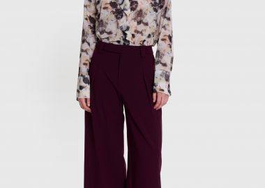 Παντελόνι σε φαρδιά γραμμή - 5206179002943 -  - 