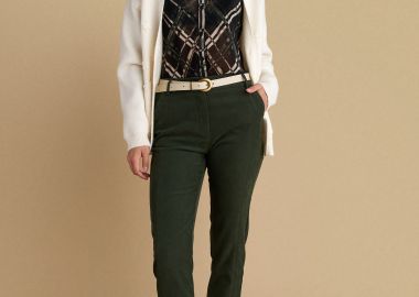 Παντελόνι τύπου cigarette - 5206179037044 -  - 