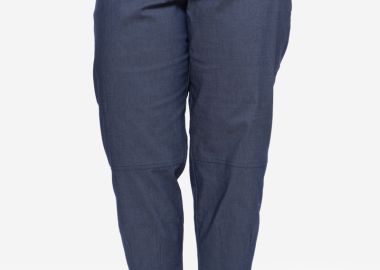 Παντελόνι τύπου jean σε μπλε χρώμα -  - 