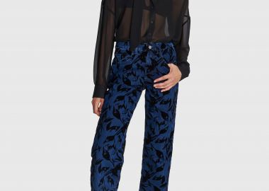 Παντελόνι τζιν με βελούδινα σχέδια - 5206634982766 -  - 