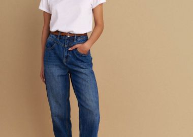 Παντελόνι τζιν σε mom εφαρμογή - 5207251260480 -  - 