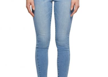 Παντελόνι Τζιν Skinny Fit TB6865 Urban Classics Clearblue Bleached - Urban Classics - 