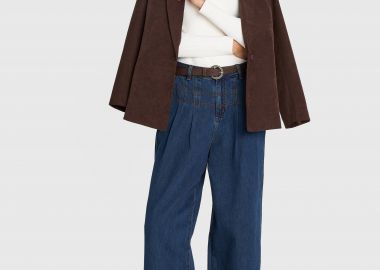 Παντελόνι τζιν super wide leg - 5206634982551 -  - 