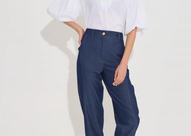 Παντελόνι Τζιν Tailored Cropped DEJAVU -  - 