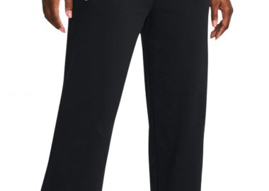 Παντελόνι Under Armour Rival Terry Crop Wide Leg 1382737-001 Γυναικείο - Under Armour - 