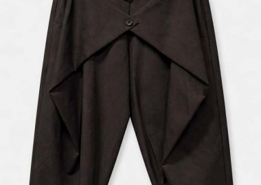 παντελόνι viscose New Age μαύρο - PerfectDress.gr - 