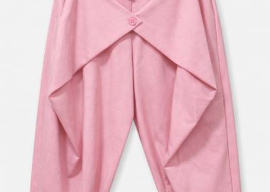 παντελόνι viscose New Age ροζ - PerfectDress.gr - 