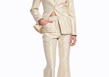 Παντελόνι WECOSS Με Μεταλλική Ύφανση -  - 