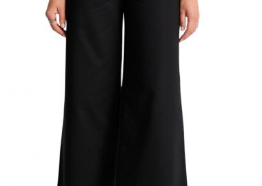Παντελόνι Υφασμάτινο Ale Cropped 8923055-BLACK Γυναικείο - Ale - 