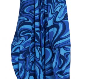 Παντελόνι Υφασμάτινο Ale Εμπριμέ Με Ελαστική Μέση 81161099-MULTICOLOR Γυναικείο - Ale - 