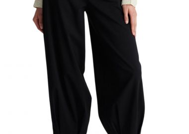 Παντελόνι Υφασμάτινο Ale Με Ζώνη 8922788-BLACK Γυναικείο - Ale - 