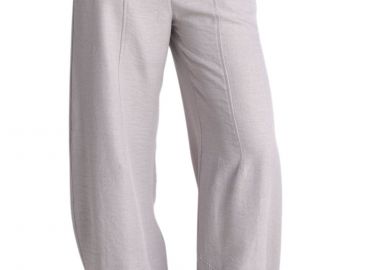 Παντελόνι Υφασμάτινο Ale Μονόχρωμο Με Λάστιχο 81014029-GREY Γυναικείο - Ale - 