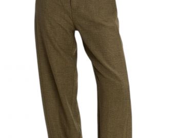 Παντελόνι Υφασμάτινο Ale Σε Φαρδιά Γραμμή 81014022-LIGHT KHAKI Γυναικείο - Ale - 