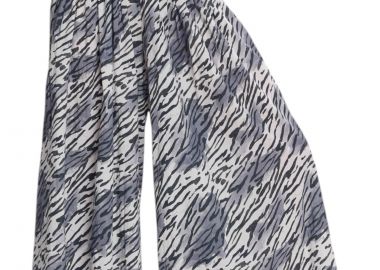 Παντελόνι Υφασμάτινο Ale Ζυπ Κιλοτ Εμπριμέ 8921018-WHITE Γυναικείο - Ale - 