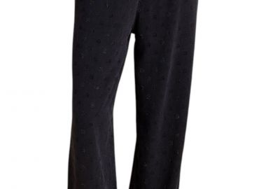 Παντελόνι Υφασμάτινο Attrattivo Denim Όψη Και Διαμαντάκια 9921683-GREY Γυναικείο - Attrattivo - 