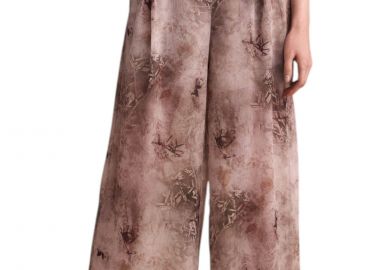 Παντελόνι Υφασμάτινο Attrattivo Εμπριμέ Με Διαφάνεια 9920639-MULTICOLOR Γυναικείο - Attrattivo - 