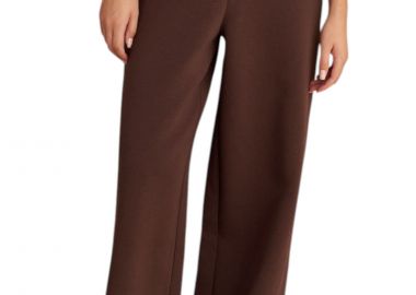 Παντελόνι Υφασμάτινο Attrattivo Φόρμας Μονόχρωμο 9921613-BROWN Γυναικείο - Attrattivo - 