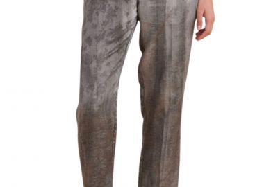 Παντελόνι Υφασμάτινο Attrattivo Με Shiny Ύφασμα 9923384-GREY Γυναικείο - Attrattivo - 