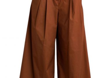 Παντελόνι Υφασμάτινο Attrattivo Με Ζώνη 9921227-CARAMEL Γυναικείο - Attrattivo - 