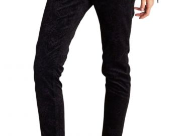 Παντελόνι Υφασμάτινο Attrattivo Skinny Βελούδινο 9921681-BLACK Γυναικείο - Attrattivo - 