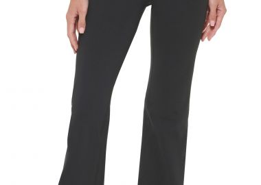 Παντελόνι Υφασμάτινο DKNY Balance High Waist Flare Tight DP2P3197-BLK Γυναικείο - DKNY - 