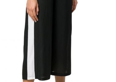 Παντελόνι Υφασμάτινο DKNY Contrast DP9P1906-BLK Γυναικείο - DKNY - 