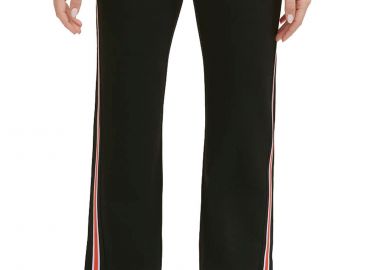 Παντελόνι Υφασμάτινο DKNY Με Κόκκινη Και Λευκές Ρίγες Στο Πλάι DP1P2736-0MF Γυναικείο - DKNY - 