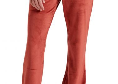 Παντελόνι Υφασμάτινο Funky Buddha Βελουτέ Flare Fit FBL010-100-02-RUST Γυναικείο - Funky Buddha - 