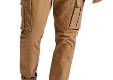 Παντελόνι Υφασμάτινο Funky Buddha Cargo FBM010-002-02-BEIGE Ανδρικό - Funky Buddha - 