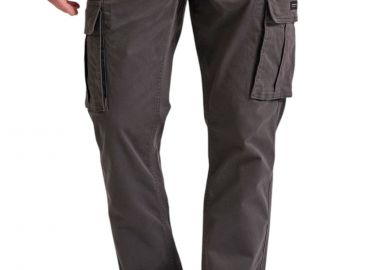 Παντελόνι Υφασμάτινο Funky Buddha Cargo FBM010-002-02-GREY Ανδρικό - Funky Buddha - 