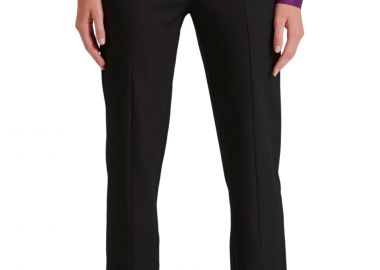 Παντελόνι Υφασμάτινο Funky Buddha Casual Cropped FBL010-133-02-BLACK Γυναικείο - Funky Buddha - 