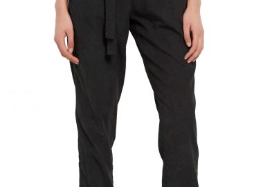 Παντελόνι Υφασμάτινο Funky Buddha Casual FBL007-105-02-BLACK Γυναικείο - Funky Buddha - 