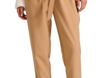 Παντελόνι Υφασμάτινο Funky Buddha Casual Με Πιέτες FBL010-132-02-CAMEL Γυναικείο - Funky Buddha - 