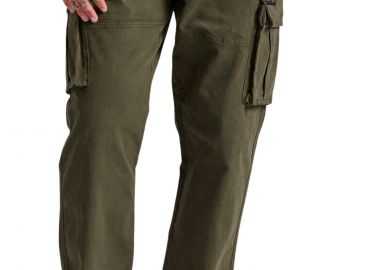 Παντελόνι Υφασμάτινο Funky Buddha Loose Fit Cargo FBM010-038-02-DK MOSS Ανδρικό - Funky Buddha - 