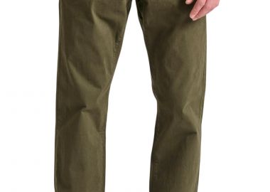 Παντελόνι Υφασμάτινο Funky Buddha Straight Fit Chino FBM010-007-02-DUSTY OLIVE Ανδρικό - Funky Buddha - 