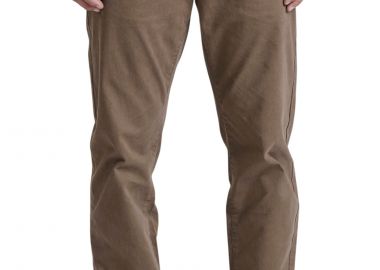 Παντελόνι Υφασμάτινο Funky Buddha Straight Fit Chino FBM010-007-02-LT COFFEE Ανδρικό - Funky Buddha - 
