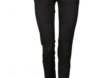 Παντελόνι Υφασμάτινο Gang Ριγέ 160973-681-BLACK Γυναικείο - Gang - 