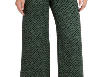 Παντελόνι Υφασμάτινο Guess Poise Jacquard Wide Leg W2BB34Z2YK2-P84Z Γυναικείο - Guess - 