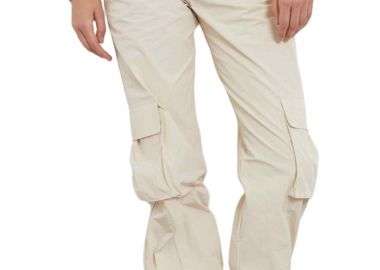 Παντελόνι Υφασμάτινο Guess Riko Cargo W4RB18WFVV0-G1L7 Γυναικείο - Guess - 