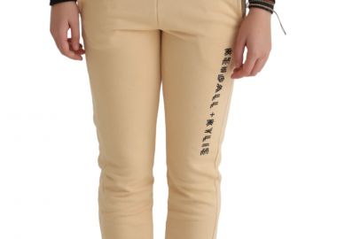 Παντελόνι Υφασμάτινο Kendal + Kylie Drawstring Basic KKW3911713-BEIGE Γυναικείο - Kendal + Kylie - 