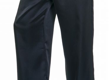 Παντελόνι Υφασμάτινο Kendal + Kylie Satin Waist Tie KKW3702007-BLACK Γυναικείο - Kendal + Kylie - 