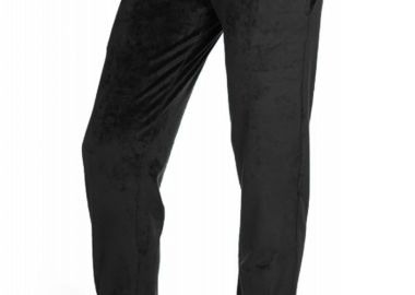 Παντελόνι Υφασμάτινο Kendal + Kylie Verour High Rise Jogger KKW3711721-BLACK Γυναικείο - Kendal + Kylie - 