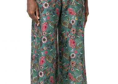 Παντελόνι Υφασμάτινο Liu Jo Eco Chachemire Flower VA2100 TS009-S9735 Γυναικείο - Liu Jo - 